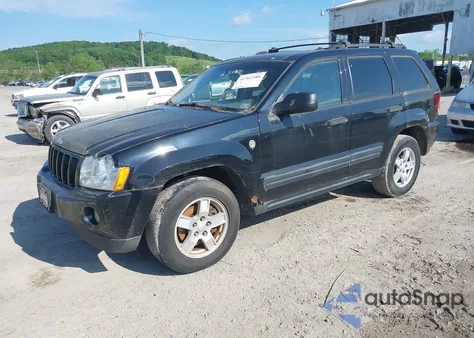 2006 Jeep Grand Cherokee Laredo из США, поврежденный, VIN 1J4HR48N46C186403